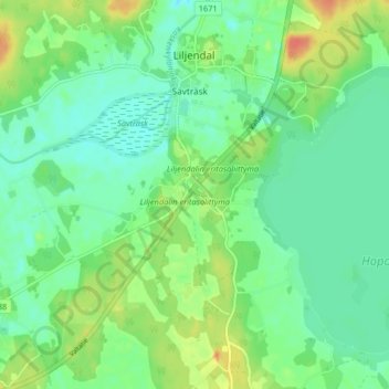 Reimansbacken topographic map, elevation, terrain
