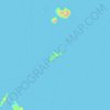 Biaro Island topographic map, elevation, terrain