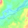 Johnsonville topographic map, elevation, terrain