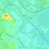 Southlea topographic map, elevation, terrain