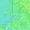 West Hampton topographic map, elevation, terrain