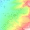 Los Pajales topographic map, elevation, terrain