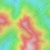 El Capitan Mountain topographic map, elevation, terrain