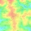 La Plerie topographic map, elevation, terrain