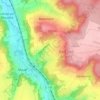 Cauchoiserie topographic map, elevation, terrain