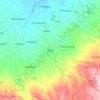 Ibun topographic map, elevation, terrain