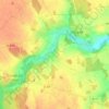 Seez Moulins topographic map, elevation, terrain