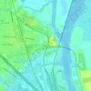 Magazine topographic map, elevation, terrain