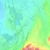 Le Courbas topographic map, elevation, terrain