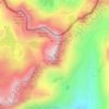 Pico de las Neveras topographic map, elevation, terrain