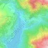 El Pueyo de Jaca topographic map, elevation, terrain