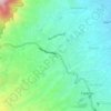 Cimacan topographic map, elevation, terrain
