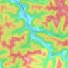 Slade topographic map, elevation, terrain