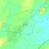Straffan topographic map, elevation, terrain