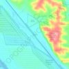 Whitton topographic map, elevation, terrain