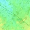 Clarholz topographic map, elevation, terrain