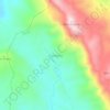 Pariwang topographic map, elevation, terrain