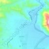 Buen Retiro topographic map, elevation, terrain