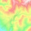 Soda Springs topographic map, elevation, terrain