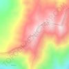 Ñuñurco topographic map, elevation, terrain