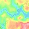 Ledgedale topographic map, elevation, terrain