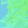 Manors at Manhattan topographic map, elevation, terrain