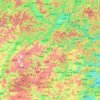 景宁畲族自治县 topographic map, elevation, terrain