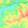 Hootstown topographic map, elevation, terrain