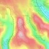 Pentwyn topographic map, elevation, terrain