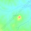 Ndonyo Uasin topographic map, elevation, terrain
