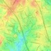 Woodley Gardens topographic map, elevation, terrain