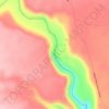 Mesa Falls topographic map, elevation, terrain