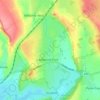 Kingsbury Regis topographic map, elevation, terrain