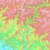 Shangla topographic map, elevation, terrain