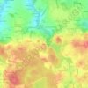 Mireloup topographic map, elevation, terrain