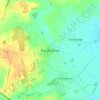 Braceborough topographic map, elevation, terrain