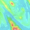 Aladeniya topographic map, elevation, terrain