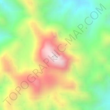 Tanete Tanao topographic map, elevation, terrain