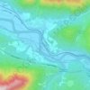 Gummern topographic map, elevation, terrain