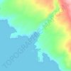 Caleta Quebrada Honda topographic map, elevation, terrain