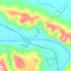 Stone topographic map, elevation, terrain