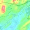 Slate Hill topographic map, elevation, terrain