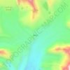 Gorak Shep topographic map, elevation, terrain