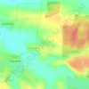 Borok topographic map, elevation, terrain