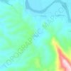 Maybo topographic map, elevation, terrain