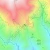 Райското пръскало topographic map, elevation, terrain