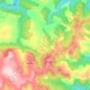 Sirogojno topographic map, elevation, terrain