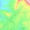 North Jamul topographic map, elevation, terrain