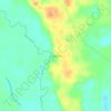 Gum Springs topographic map, elevation, terrain