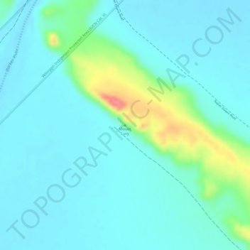 Mount Lucy topographic map, elevation, terrain